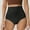 Black, variant on 6 Pack High Waisted Underwear for Women Spring Shapewear Short Slimming Cute Soft Bikinis