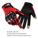 thumbnail image 5 of Guantes protectores antideslizantes para bicicleta MTB, motocicleta, bicicleta dedo completo rojo Ehuebsd Accesorios para bicicletas, 5 of 5