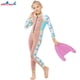 thumbnail image 3 of Niños con traje de baño de una pieza traje de baño Sun a prueba de snorkeling conjunto de neopreno ropa de nylon traje de baño con cremallera traje de baño Flamingo regalos para mujeres L Inevent OD003311-03, 3 of 7