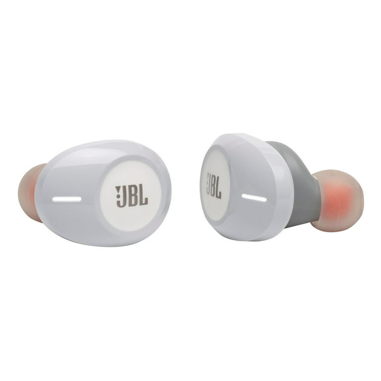 True JBL with Bluetooth Headphones White, Wireless 125TWS Case, Charging