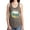 Solid Warm Grey, variant on Beach Scene Top Racerback Tank Women's -Pipeline Designs
