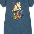 thumbnail image 3 of Avatar - The Last Airbender - Aang Group - Youth Girls Fleece Dress, 3 of 5