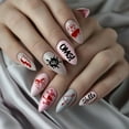thumbnail image 6 of 1 Set Stainless Steel DIY Nail Art Templates Mixed Shapes Template Tool Rectangle 12x6cm 3pcs/set, 6 of 7