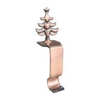 Deeceymbur Christmas Stocking Hooks Decorative Hangers for Mantel Wall Stocking Display Holiday Ornament Small Wreath Easy Install Decor