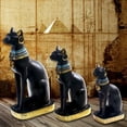thumbnail image 1 of Adornos egipcios de gato exótico de artesanías de resina, estilo europeo y americano, regalos decorativos para el hogar, adornos, 1 of 4