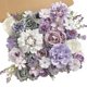 thumbnail image 1 of Serra Flora Combo De Flores Artificiales Para Centros De Mesa, Arreglos De Boda, Ramo De Novia, Mesa, Silla, Portavelas, Baby Shower, Pastel, Flor, Decoración Del Hogar Serra Flora NA, 1 of 5