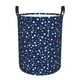 thumbnail image 1 of Balery Colorful Stars Cesta de ropa redonda con asas, impermeable, independiente, para ropa, juguetes, dormitorio y familia-Medium, 1 of 6