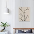 thumbnail image 4 of PIKWEEK Botanical Wall Art Decor Set of 3 Neutral Wall Decor Boho Beige Canvas Wall Art Botanical Minimalist Pictures Botanical Neutral Prints Beige Posters Boho Artwork for Room Bedroom, 4 of 5