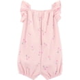 thumbnail image 2 of Carter's Child of Mine Baby Girl Romper Sizes 0/3-24 Months, 2 of 5