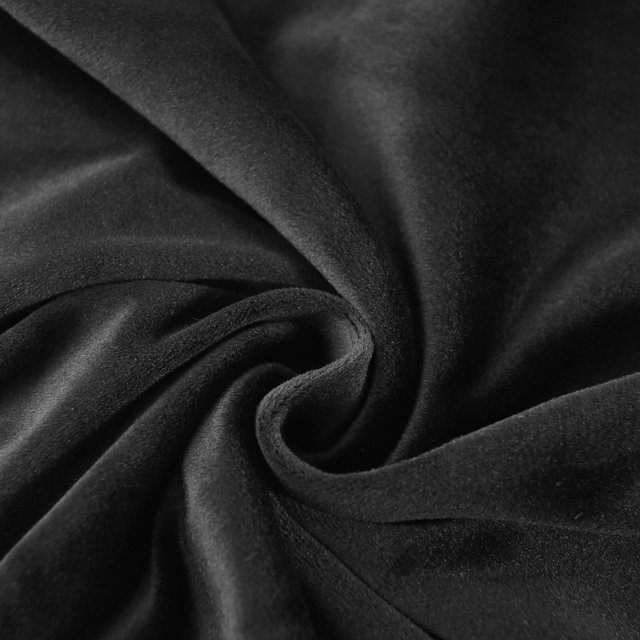 Funda de asiento elástica con correa para silla de comedor de hotel y hogar de vellón plateado