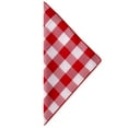 thumbnail image 2 of Ultimate Textile (5 Dozen) 20 x 20-Inch Polyester Checkered Cloth Dinner Napkins - for Picnic, Outdoor or Indoor Party use, Red and White, 2 of 3