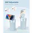 thumbnail image 4 of Altavoz Bluetooth COLSUR Cargador inalámbrico magnético con luz, 4 of 8