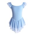 thumbnail image 2 of HWJAD 2-16Y Girls' Ballet Leotard with Tutu Skirts Toddler Girls Ballerina Dance Dress Gymnastics Leotards Outfits, 2 of 6