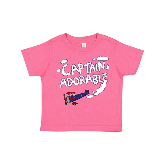 Inktastic Plane Captain Adorable Boys Toddler T-Shirt