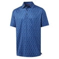 thumbnail image 2 of DTWOOO Men's Golf Shirts Short Sleeve Print Performance Moisture Wicking Dry Fit Golf Polo Shirts for Men, 2 of 8