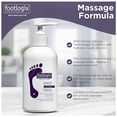 thumbnail image 4 of Footlogix Foot & Leg Massage Lotion – Deep Hydration, Soothing Relief, Nourishing Cream for Dry Skin, 8.45 oz, 4 of 8
