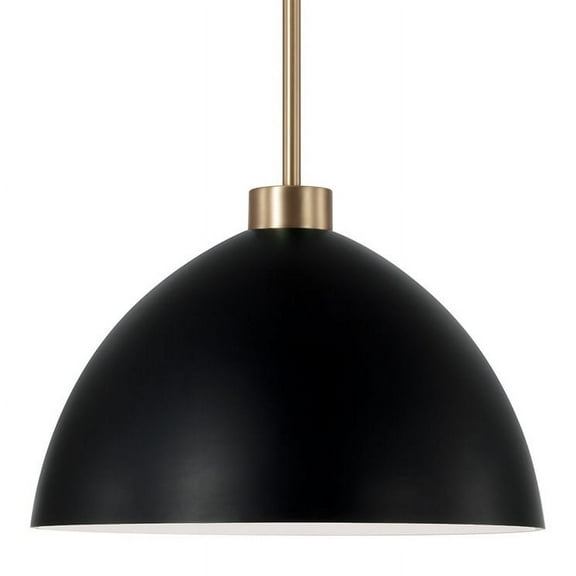 Capital Lighting 352011 Ross 13" Wide Pendant - Black
