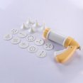 thumbnail image 3 of Becaristey Yellow Non-Stick Cookie Making Machine Nozzles Mold Cookies Every Time Versatile Durable Rust Proof, 3 of 6