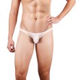 thumbnail image 3 of Tanga sexy de jacquard cepillado para hombre, calzoncillos deportivos elásticos transpirables Pompotops qyievc3476, 3 of 7