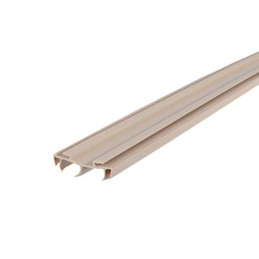 M-D Building Products 82594 36 in. Beige Vinyl Concealed Kerf/Channel Fit Under Door Seal