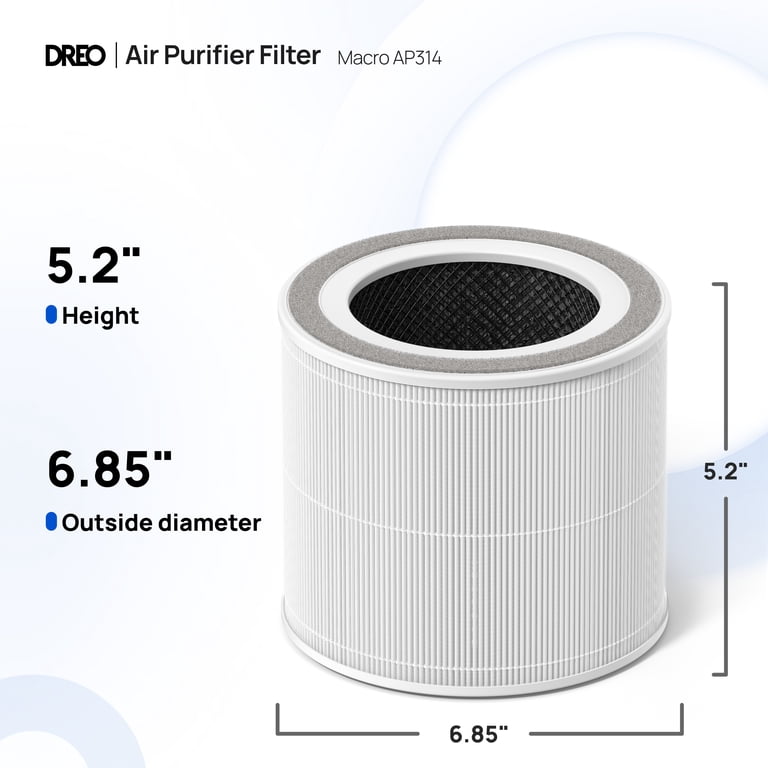 DREO Air Purifier Filter for DR-HAP004 with HEPA Filtration photo 7