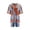Orange, variant on ibiyuan Womens Lounge Sets 2 Piece Outfits Women's Fashion Gradient Tie Dye Print Loose Streetwear Tshirt and Tight Shorts Two Piece Casual Summer Outfit Set