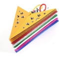 thumbnail image 4 of Paquete de 5 farolillos de estrella de papel, pantalla de estrella, adornos navideños colgantes para boda, fiesta de cumpleaños, decoración del hogar, Navidad, Halloween oso de fresa  Hogar, 4 of 5