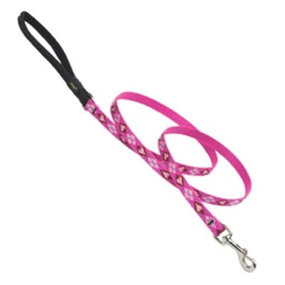 Dog Leash, Pupply Love Pattern, 1/2-In. x 6-Ft. -14239