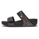 thumbnail image 1 of Sandalias FitFlop Lulu para Mujer en Negro con Brillo Talla 8, 1 of 7