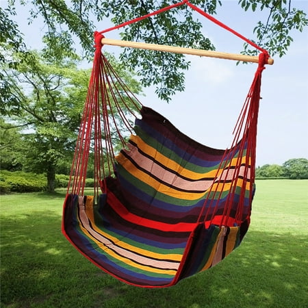 Single rope hammock chair