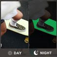 thumbnail image 3 of ZUEXT Anti Slip Tape with Glow in Dark 9x33 Inch, 2Pack Waterproof Skateboard Grip Tape,Bubble Free Stair Treads Non Slip Tape, Green Snowboard Scooter Tape,Longboard Griptape Sheet for Outdoor Steps, 3 of 25