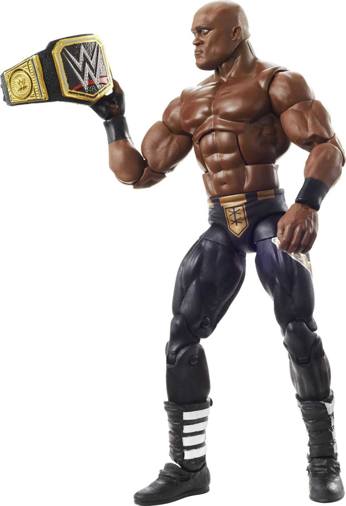 UNISEX S/M Mattel WWE Basic Bobby Lashley Action Figure, Posable 6-inch Collectible  for Ages Years Old ＆ Up