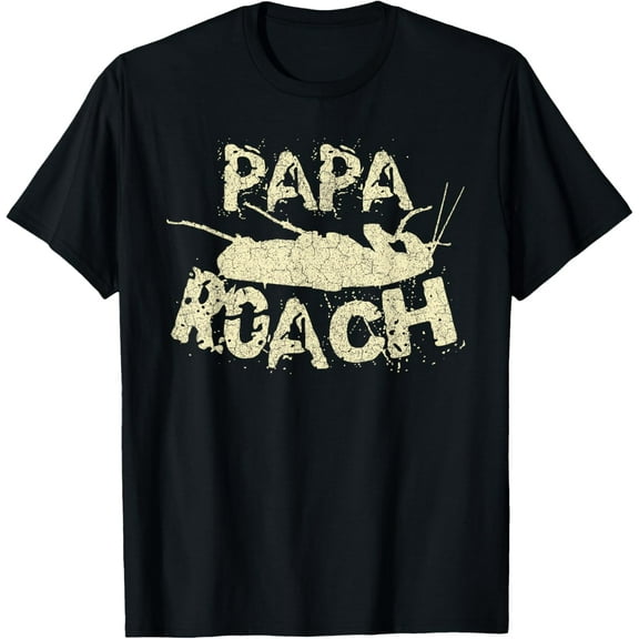 Papa Roach Cockroach Animal Funny Father T-Shirt