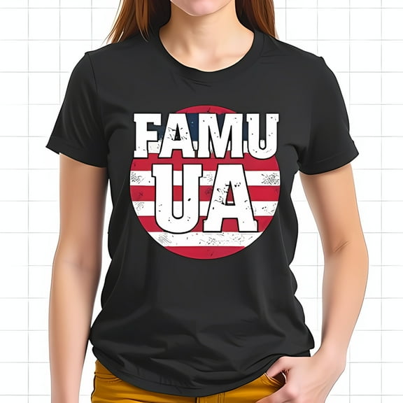 FAMU Graphic Cotton Short Sleeve T-Shirt - Vintage Style Tee