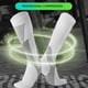 thumbnail image 3 of Calcetines de Compresión Deportivos Transpirables Absorción de Impactos Musculares Color Blanco 1 par de Calcetines de Compresión Atléticos para Hombres y Mujeres ANGGREK  Otros, 3 of 8