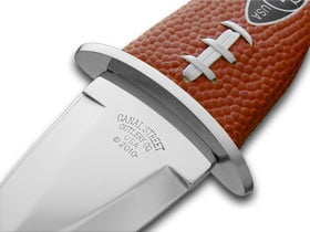 Canal Street Cutlery Co "Carry the Football" Leather Knife