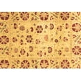 thumbnail image 1 of Ahgly Company Indoor Rectangle Abstract Brown Modern Area Rugs, 4' x 6', 1 of 4