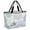 Blue, variant on Gray Shell Coral Beach Bag for Women, Large Breathable Mesh Beach Tote Bag, Coastal Summer Beach Nautical Ocean Sandproof Lightweight Travel Bags for Vacation Picnic Swimming Pool 15.7"x15.7"x9.1"