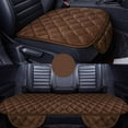 thumbnail image 2 of Car Front Seat Cover, Car Cover with Storage Pocket, Upholstered Car Cover for Cars, SUVs, Trucks and Vans, Coffee, 2 of 7