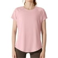 thumbnail image 7 of OSOLU Breathable O-Neck Casual T-Shirt Tshirts Tee For Women Summer Sports Wear Lightweight Comfortable Solid Color Hollow Out Design Soft Dailywear, 7 of 7