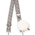 thumbnail image 2 of Bolso Hombro Retro para Mujer Con Correa Ancha Cuero PU Juego Monedero () Blanco, 2 of 3