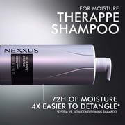 Nexxus Therappe Ultimate Moisture Shampoo for Dry Hair, Deep Hydration By Polysoft Hydrator Technology With Tri- Lipids, 33.8 fl oz