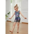 thumbnail image 3 of Gymnastics Leotards for Girls with Shorts Fine Butterfly Flicker Luminescence Biketards Dance Tumbling Outfits 2-8 Years Old, 3 of 6