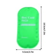 thumbnail image 3 of Reusable Gel Ice Pack 2-Pack | Soft Therapy Hot Cold Packs for Knee Shoulder Ankle Neck Back Pain Relief | Leak-Proof Medical Grade | 300ml Each | Freezer & Microwave Safe | Blue Green Three Colors, 3 of 7