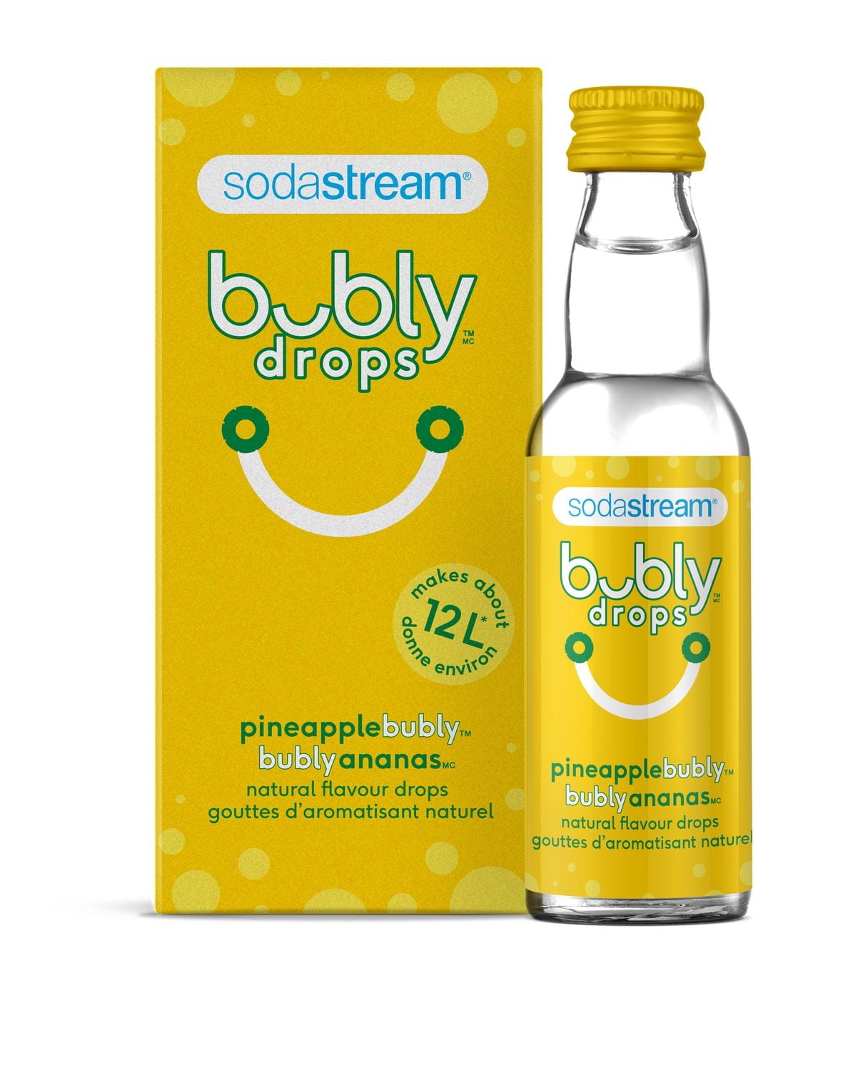 SodaStream bubly drops Pineapple