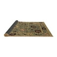 thumbnail image 2 of Ahgly Company Indoor Round Oriental Brown Industrial Area Rugs, 4' Round, 2 of 4