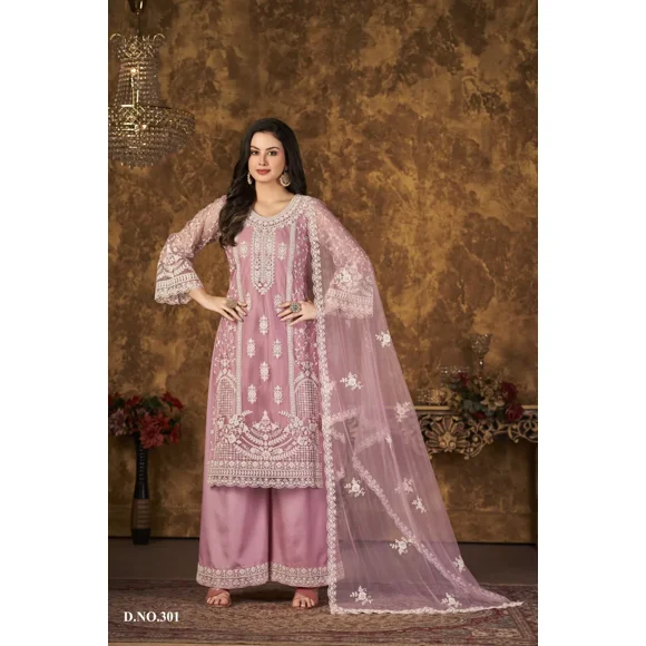 Stitched Indian Sharara Set Kurtis Salwar Suit Designer Party Wear Kurta Dress