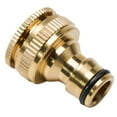Garden Hose Repair Kit Brass Hose Tap Connector 3/4\" 1/2\" Threaded
