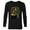 Black, variant on Marvel Studios Loki Season 2 TVA Renslayer and Miss Minutes - Long Sleeve T-Shirt for Men - Customized-White