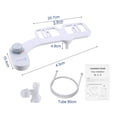 thumbnail image 3 of Abbracc Universel Bidet Fixation Réglable Pression de l'Eau avec Buse Rétractable pour 1-2 Pouces, 3 of 6